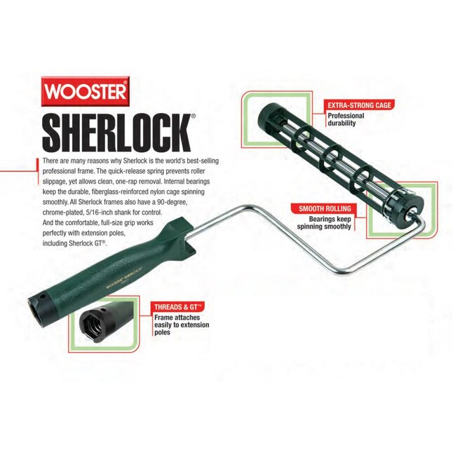 Рамка для валика Wooster Sherlock GT 9" 230 мм (R017-9) 3