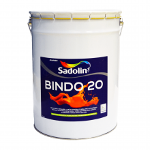 Латексна фарба Sadolin Bindo 20 для стін та стелі, біла, BW, 20 л