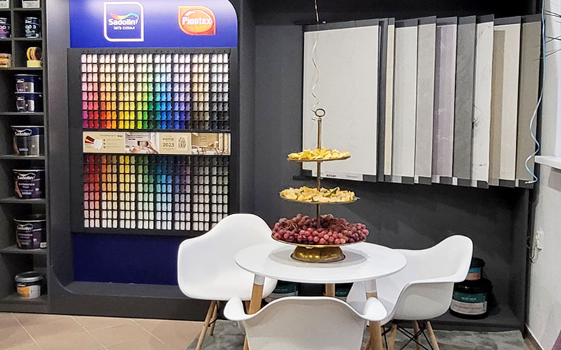 Открытие студии красок Sadolin Professional, Софиевская Борщаговка - 5