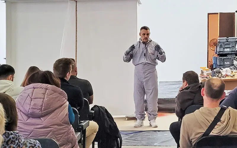 Практический семинар для профессиональных маляров, Киев - 8