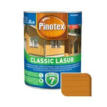 Пропитка лазурная для дерева Pinotex Classic Lasur с декоративным эффектом, калужница, 3 л