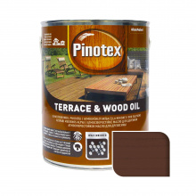 Масло для обработки дерева Pinotex Terrace & Wood Oil атмосферостойкое, тик, 3 л