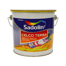 Лак для пола Sadolin Celco Terra алкидный, полуматовый, бесцветный, 2.5 л