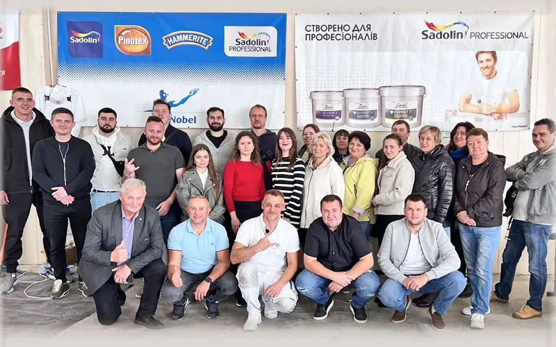 Практический семинар для профессиональных маляров, Киев - 1