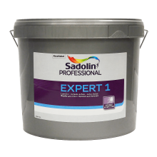 Латексна фарба Sadolin Expert 1 для стелі, біла, 10 л