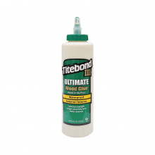 Універсальний ПВА клей для дерева Titebond III Ultimate Wood Glue D4, світло-коричневий, 473 мл (1414)
