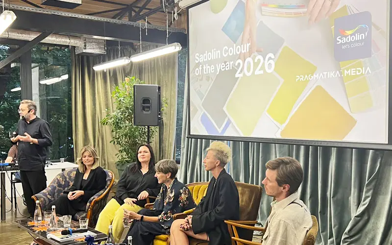 Презентация цвета Sadolin 2026: синий задает ритм будущего - 4