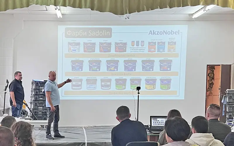 Практический семинар для профессиональных маляров, Киев - 6