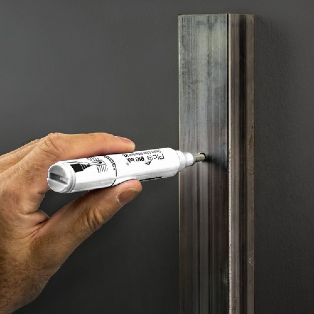 Маркер с длинным носиком Pica Big Ink Smart-Use Marker XL, белый, 2-4 мм (170/52) 11