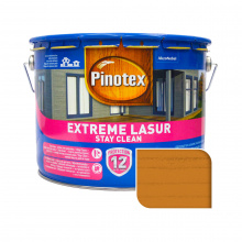 Пропитка лазурная для дерева Pinotex Extreme Lasur самоочищающаяся, калужница, 10 л
