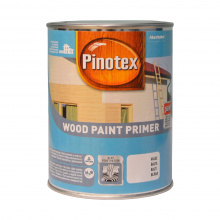 Краска для дерева Pinotex Wood Paint Primer грунтовочная, белая, 1 л