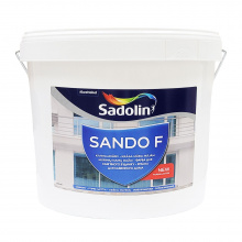 Фасадная краска на водной основе Sadolin Sando F для бетона, бесцветная, BC, 9.3 л
