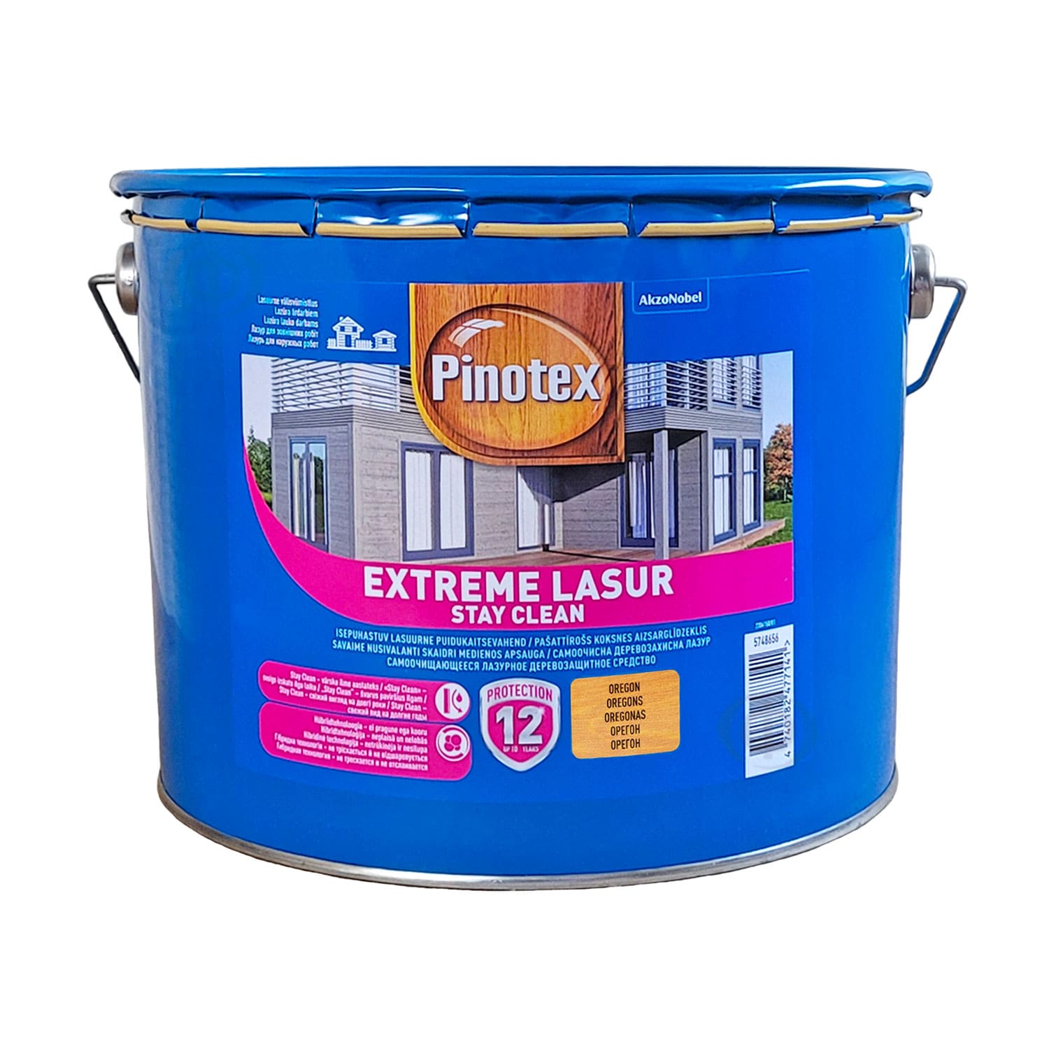 Пропитка лазурная для дерева Pinotex Extreme Lasur самоочищающаяся, орегон, 10 л  - shlifarb.com.ua 2 Пропитка лазурная для дерева Pinotex Extreme Lasur самоочищающаяся, орегон, 10 л 2