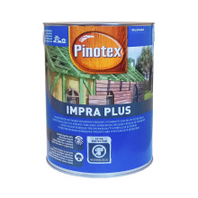 Пропитка для скрытых деревянных конструкций Pinotex Impra Plus, зеленая, 5 л