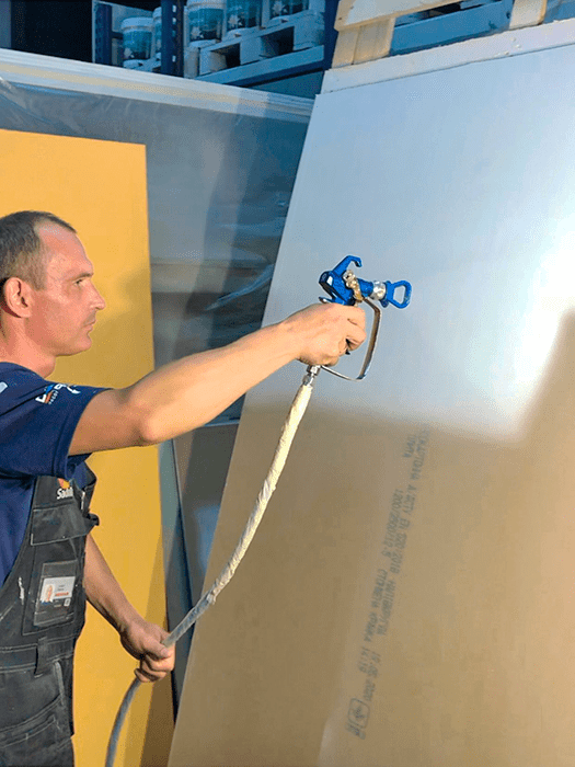 Практический мастер-класс по безвоздушному нанесению красок Sadolin™ оборудованием Graco™ - 8