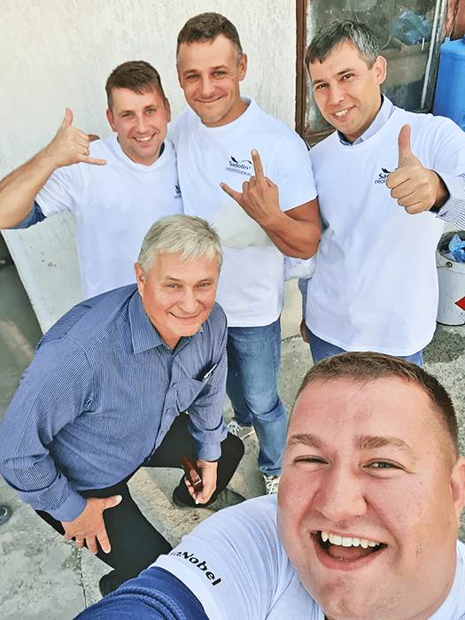 Практический мастер-класс в Виннице с участием брендов Sadolin™, Graco™ и Olejnik™ - 8