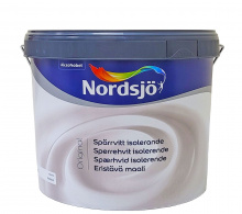 Краска на водной основе Sadolin Professional Original Spärrvitt Isolerande для стен и потолка, белая, 10 л