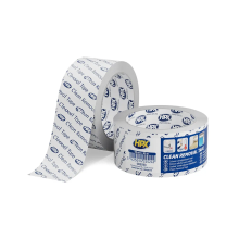 Пакувальна клейка стрічка (скотч) HPX Clean Removal Tape, 50мм х 33м, біла (CR5033)