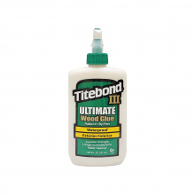 Універсальний ПВА клей для дерева Titebond III Ultimate Wood Glue D4, світло-коричневий, 237 мл (1413)