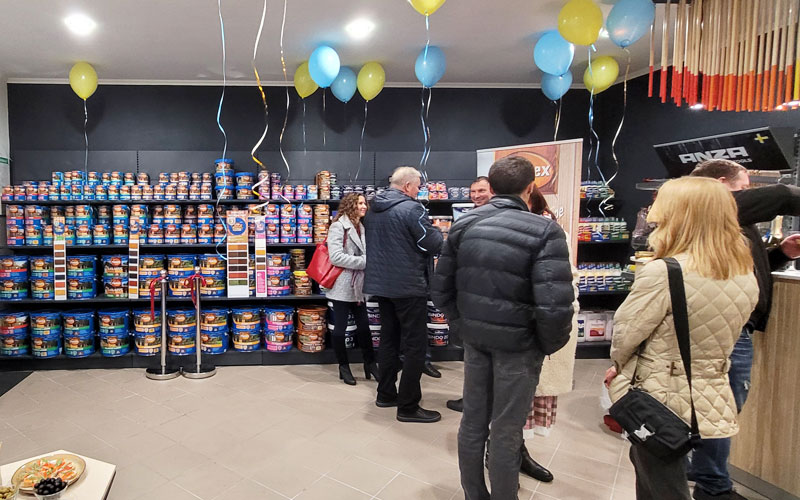 Открытие студии красок Sadolin Professional, Софиевская Борщаговка - 10