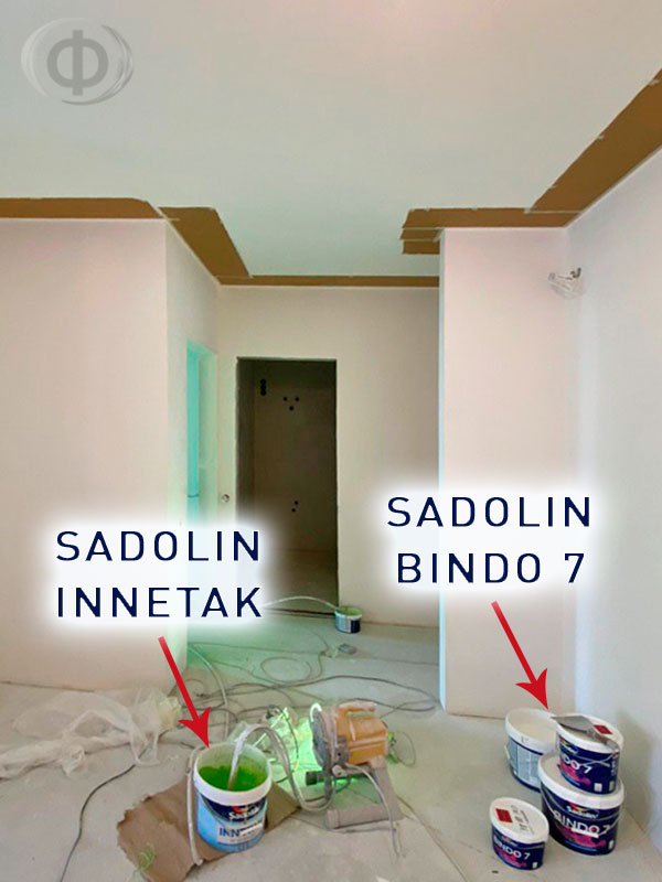 Латексные краски Sadolin - минеральная поверхность - 2