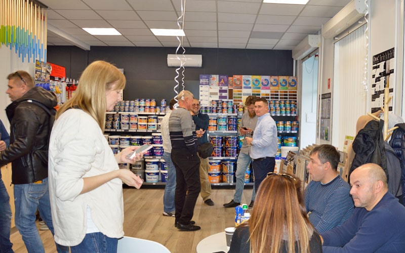 Открытие студии красок Sadolin Professional, Киев - 20