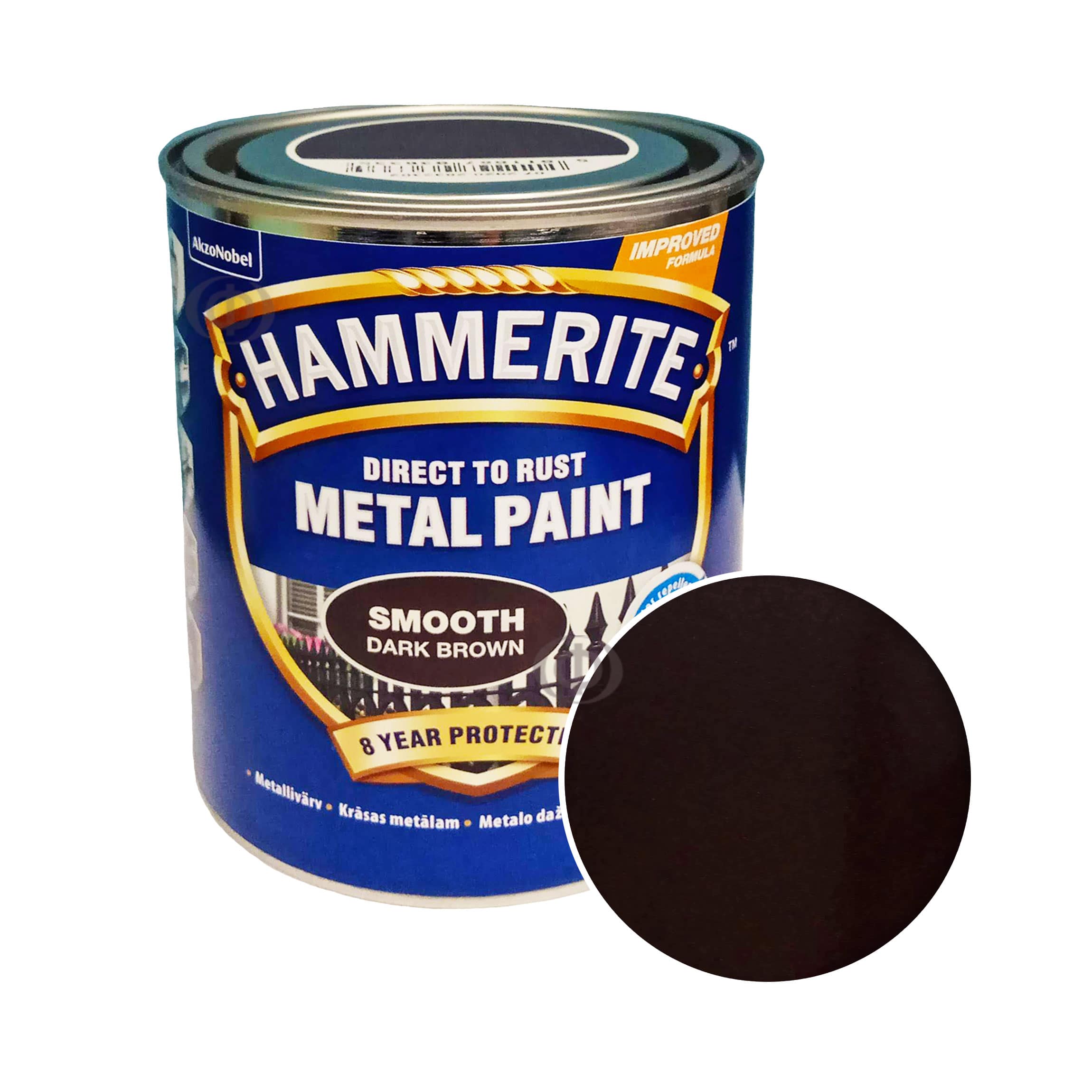 Hammerite rust beater грунт антикоррозийный коричневый для черных металлов фото 77