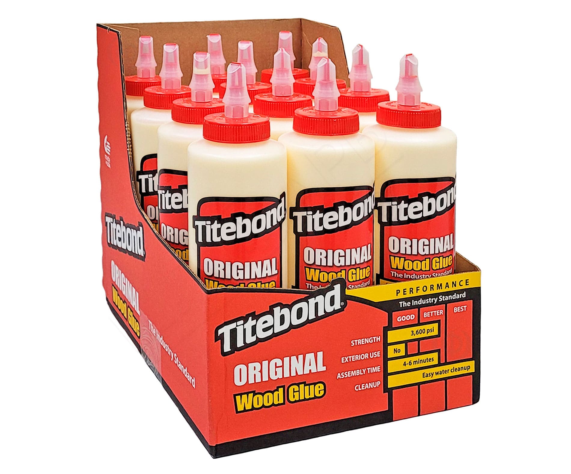 Столярний ПВА клей для дерева Titebond Original Wood Glue D2, медово-кремовий, 473 мл (5064) 3 Столярний ПВА клей для дерева Titebond Original Wood Glue D2, медово-кремовий, 473 мл (5064) 3