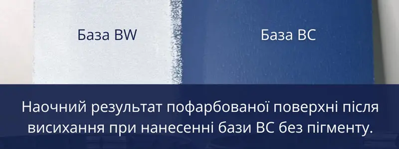 Чи можна використовувати фарбу в базі BC без тонування в якийсь колір?