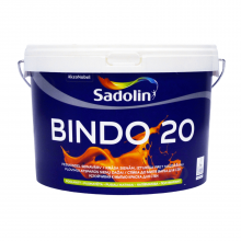 Латексна фарба Sadolin Bindo 20 для стін та стелі, біла, BW, 2.5 л – Інтернет-магазин ШЛІФАРБ Латексна фарба Sadolin Bindo 20 для стін та стелі, біла, BW, 2.5 л
