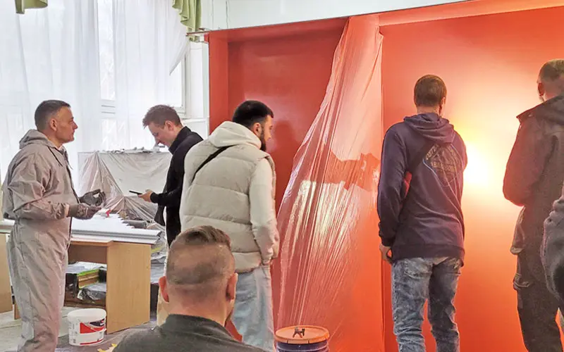 Практический семинар для профессиональных маляров, Киев - 14