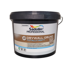 Ґрунтувальна фарба на водній основі Sadolin Professional Drywall Grund для стін та стелі, біла, BW, 2.5 л