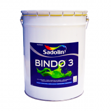 Латексна фарба Sadolin Bindo 3 для стін та стелі, біла, BW, 20 л