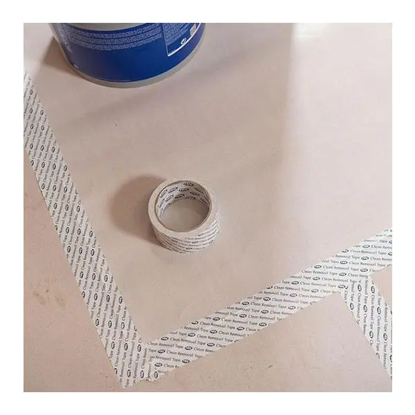 Пакувальна клейка стрічка (скотч) HPX Clean Removal Tape, 50мм х 33м, біла (CR5033) 2