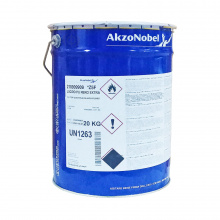 Полиуретановая краска AkzoNobel 210909909, двухкомпонентная, черная, высокоглянцевая, 20 кг