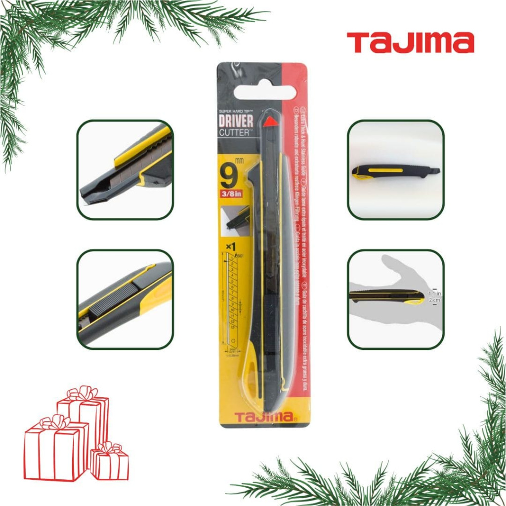 Нож сегментный Tajima Driver Cutter 9 мм (DC360YB)