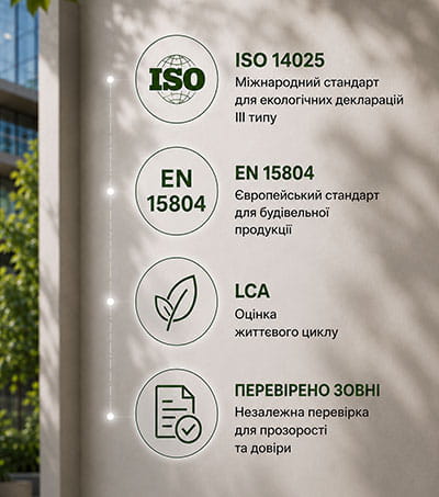 EPD: як екологічна декларація продукту допомагає обирати безпечні та сучасні матеріали фото 2