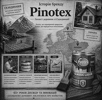 Pinotex — історія бренду, якому довіряють захист деревини фото 2