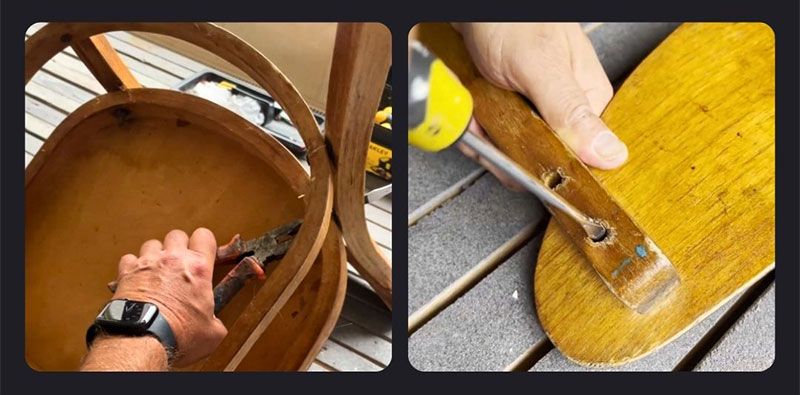 DIY проєкт: покрокова інструкція з реставрації старого стільця фото 2