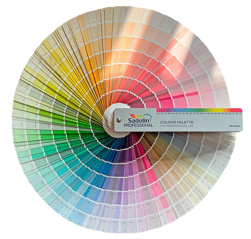 Каталог цветов Sadolin Professional Colour Palette 5051