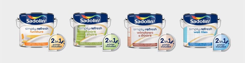 Новинка! Линейка инновационных красок 2-в-1 Sadolin Simply Refresh! фото 2