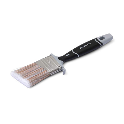 Малярний пензель зі скошеною щетиною Anza Super Soft Flat Brush Ergo, 35 мм (194235)