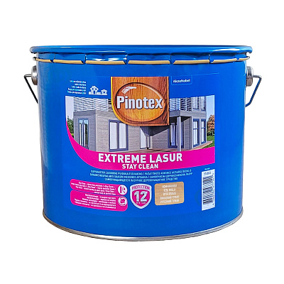 Просочення для дерева Pinotex Extreme Lasur самоочисне, ранковий туман, 10 л 2