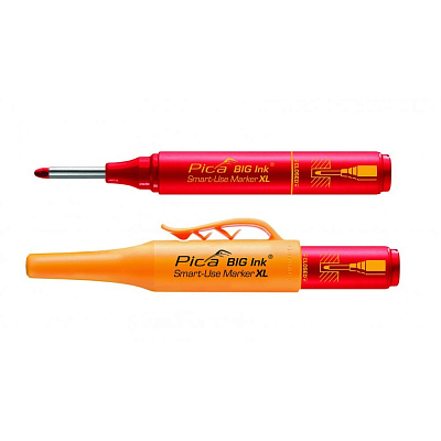 Маркер із довгим носиком Pica Big Ink Smart-Use Marker XL, червоний, 2-4 мм (170/40) 4