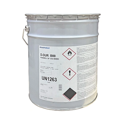 Поліуретанова фарба D-Dur B00 двокомпонентна, безбарвна, напівматова, 16.2 л (2675-003251-200)