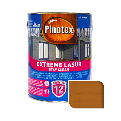 Пропитка лазурная для дерева Pinotex Extreme Lasur самоочищающаяся, орегон, 3 л  - shlifarb.com.ua Пропитка лазурная для дерева Pinotex Extreme Lasur самоочищающаяся, орегон, 3 л