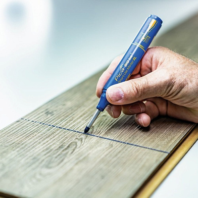 Маркер із довгим носиком Pica Big Ink Smart-Use Marker XL, синій, 2-4 мм (170/41) 11