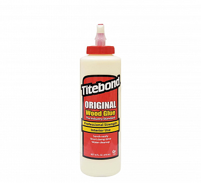 Столярний ПВА клей для дерева Titebond Original Wood Glue D2, медово-кремовий, 473 мл (5064) Столярний ПВА клей для дерева Titebond Original Wood Glue D2, медово-кремовий, 473 мл (5064)