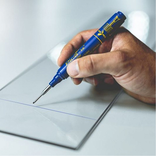 Маркер з довгим носиком Pica-Ink Deep Hole Marker, червоний, 1.5 мм (150/40) 7 Маркер з довгим носиком Pica-Ink Deep Hole Marker, червоний, 1.5 мм (150/40) 7