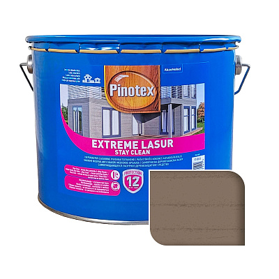 Просочення для дерева Pinotex Extreme Lasur самоочисне, ранковий туман, 10 л